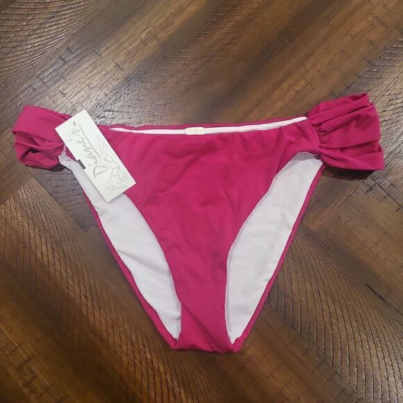 Bikini Bottom Fushia/Pink Size Medium - Picture 1 of 4